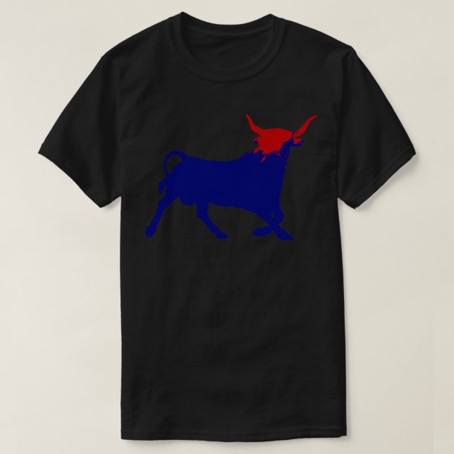 Texas Long Horn T Shirt (Design framsida)