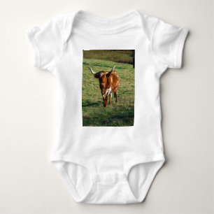 Texas Longhorn Cattle Cow Photo Rustic Tee Shirt