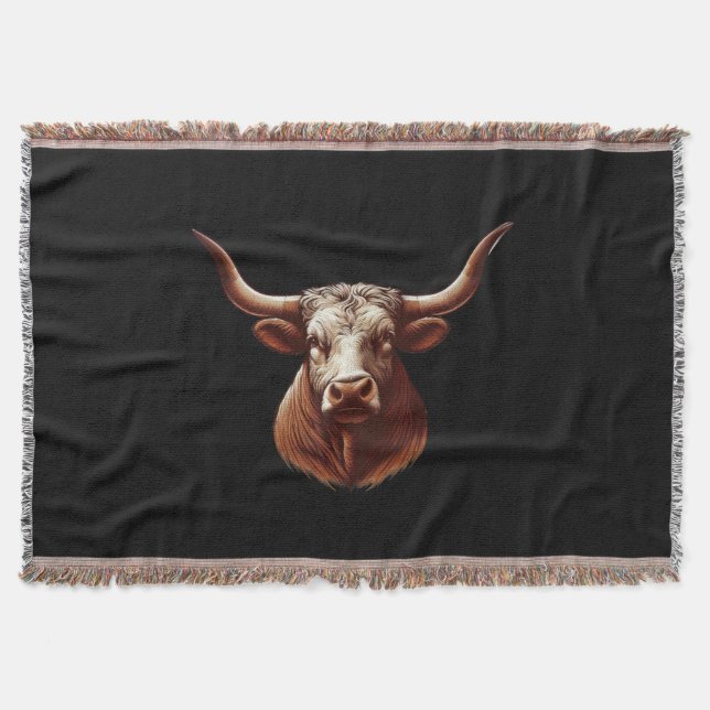 Texas Longhorn Filt (Framsidan)