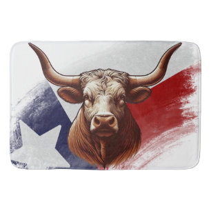 Texas longhorn ko badrumsmatta