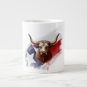 Texas longhorn ko jumbo mugg