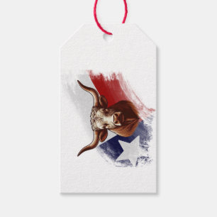 Texas longhorn ko presentetikett