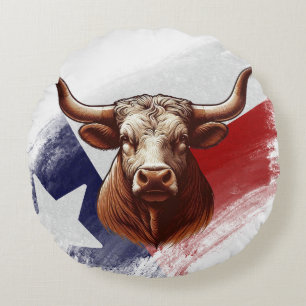 Texas longhorn ko rund kudde