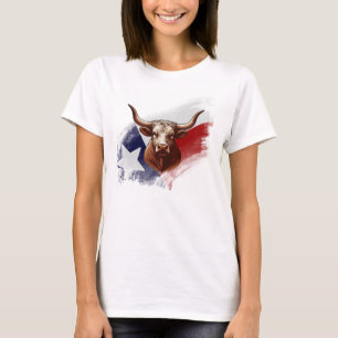 Texas longhorn ko t shirt