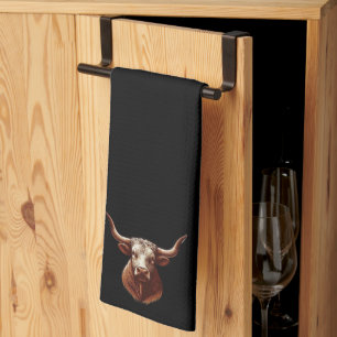 Texas Longhorn Kökshandduk