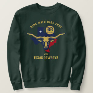 Texas Longhorn Lång Ärmad Tröja