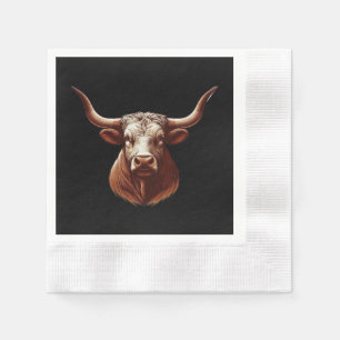 Texas Longhorn Pappersservett