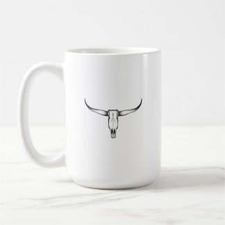 Texas Longhorn Skull Kaffemugg