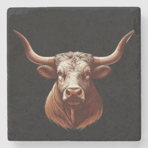 Texas Longhorn Stenunderlägg
