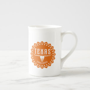 Texas Longhorns Badge Logotyp Design Benporslin Mugg