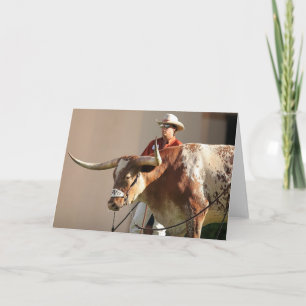 Texas Longhornsvykort Kort