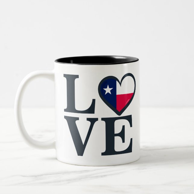 Texas Love Två-Tonad Mugg (Vänster)