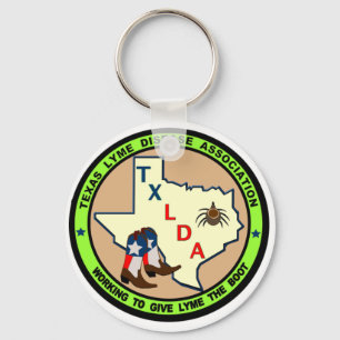 TEXAS LYME SJUKDOMANSLUTNING NYCKELRING