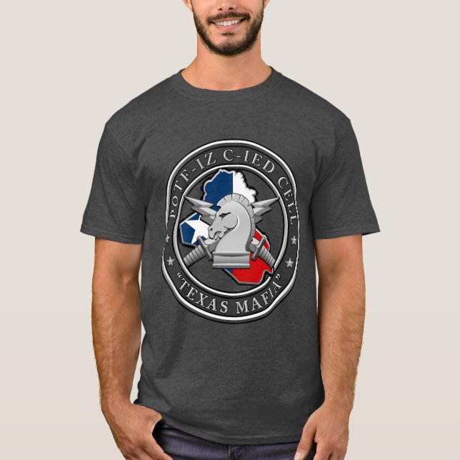 TEXAS MAFIA PSYOPS T SHIRT (Framsida)