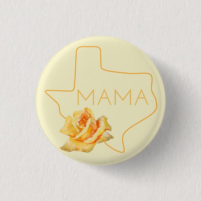 Texas mammor och den Texas mamman knäppas Knapp (Framsida)