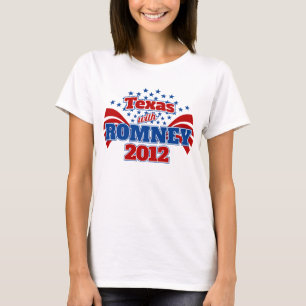 Texas med Romney 2012 Tee