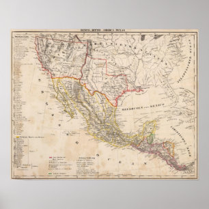 Texas Mexico Poster