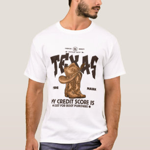 Texas: min kreditvärdighet är t shirt