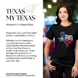 Texas Min Texas Dam Tri-Blend Tröja