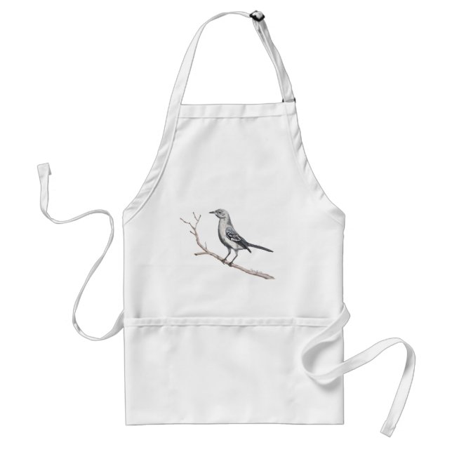 Texas Mockingbird Apron Förkläde (Framsidan)