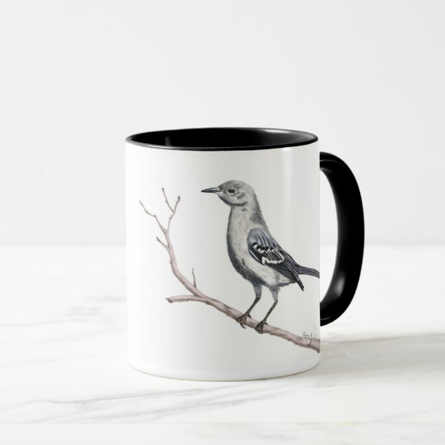 Texas Mockingbird Inspirationsmugg Mugg (Framsida höger)