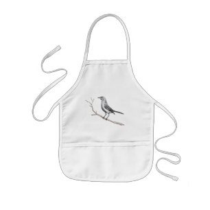 Texas Mockingbird Kids Apron Barnförkläde