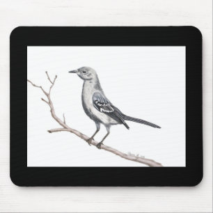 Texas Mockingbird Mousepad Musmatta