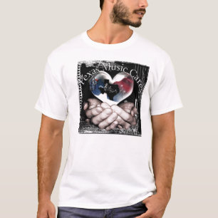 Texas musik att bry sig T-tröja Tee