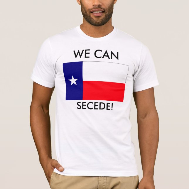Texas nationalist t-shirt (Framsida)