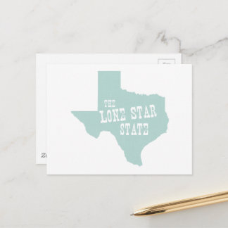 Texas Nickname Texan Lone Star State Texian Motto Vykort
