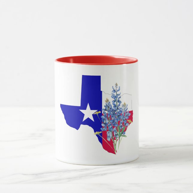 Texas och Bluebonnets Mugg (Center)