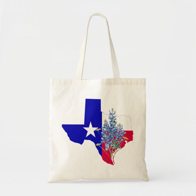 Texas och Bluebonnets Tygkasse (Framsidan)