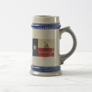 Texas och Gadsden flagga Sejdel