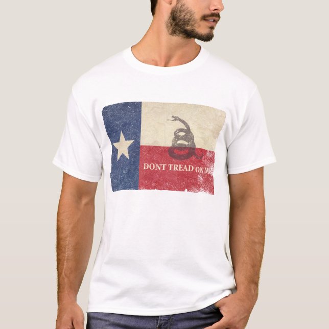 Texas och Gadsden flagga Tröja (Framsida)