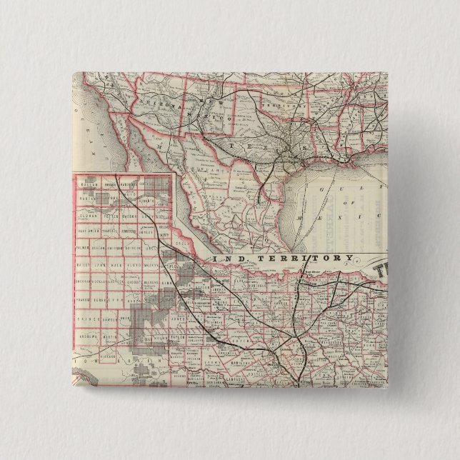 Texas och Mexiko, Houston Knapp (Framsida)