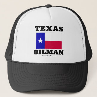 Texas Oilman, oilfieldhatt Truckerkeps