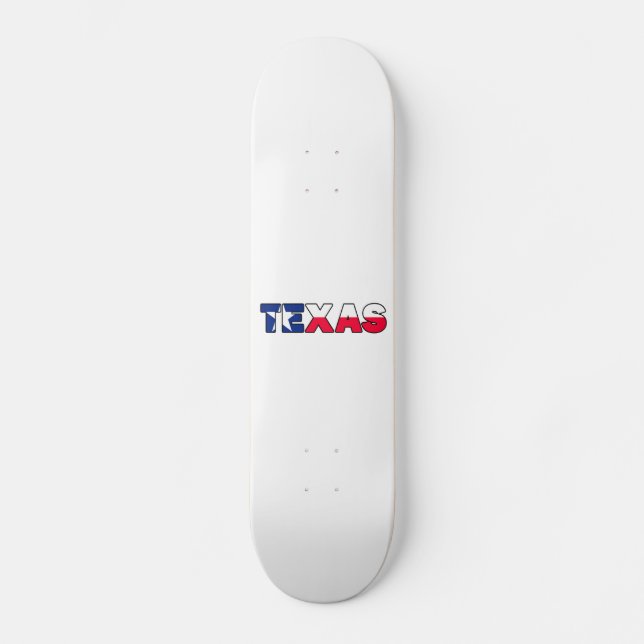 Texas Old School Skateboard Bräda 21,6 Cm (Framsida)
