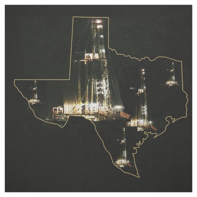 Texas olja gasar tyg 9" för riggnatttrycket (Provkarta)