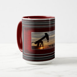 Texas olja mugg