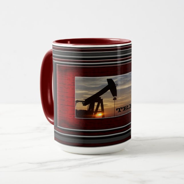 Texas olja mugg (Framsida vänster)