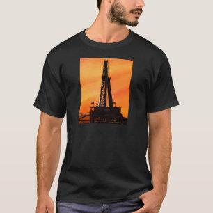 Texas oljeplattform t shirt