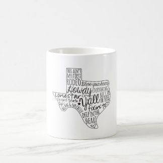 Texas Ord Y'all Kaffemugg