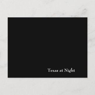 Texas på Night Vykort