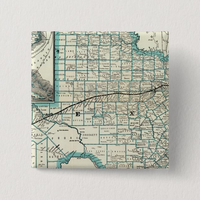 Texas Pacific Railway Knapp (Framsida)