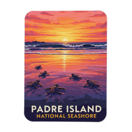 Texas Padre Island Magnet