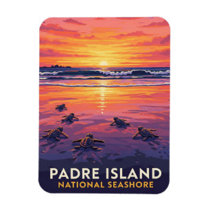 Texas Padre Island Magnet