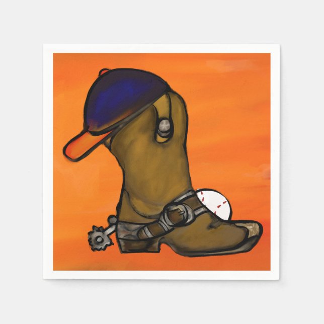 TEXAS PAPPERSSERVETT (Framsidan)