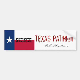 TEXAS PATRIOT!! BILDEKAL
