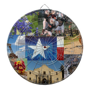 Texas Photo Mosaic Darttavla