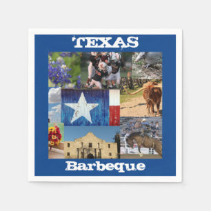 Texas Photo Mosaic Pappersservett